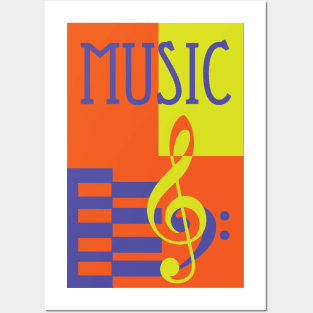 I Live For Music Posters and Art